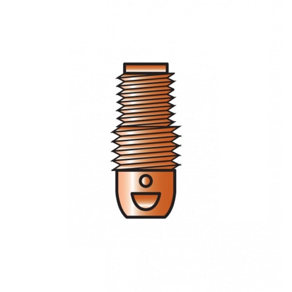 Portapinza Ø1,6mm L=21mm (13N27) torce TIG serie 9-20-25