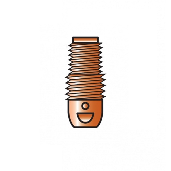 Portapinza Ø2,4mm L=21mm (13N28) torce TIG serie 9-20-25