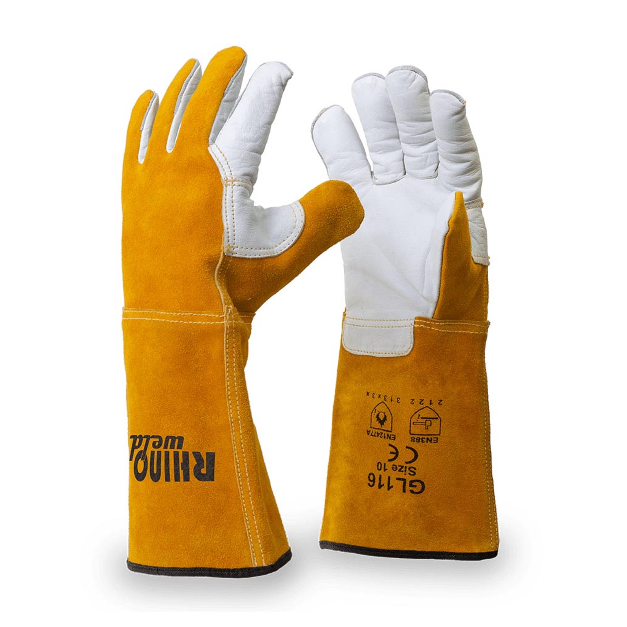 Protezione Dita Calore Scudo Termico Per Saldatura TIG Guanto - Foto 8