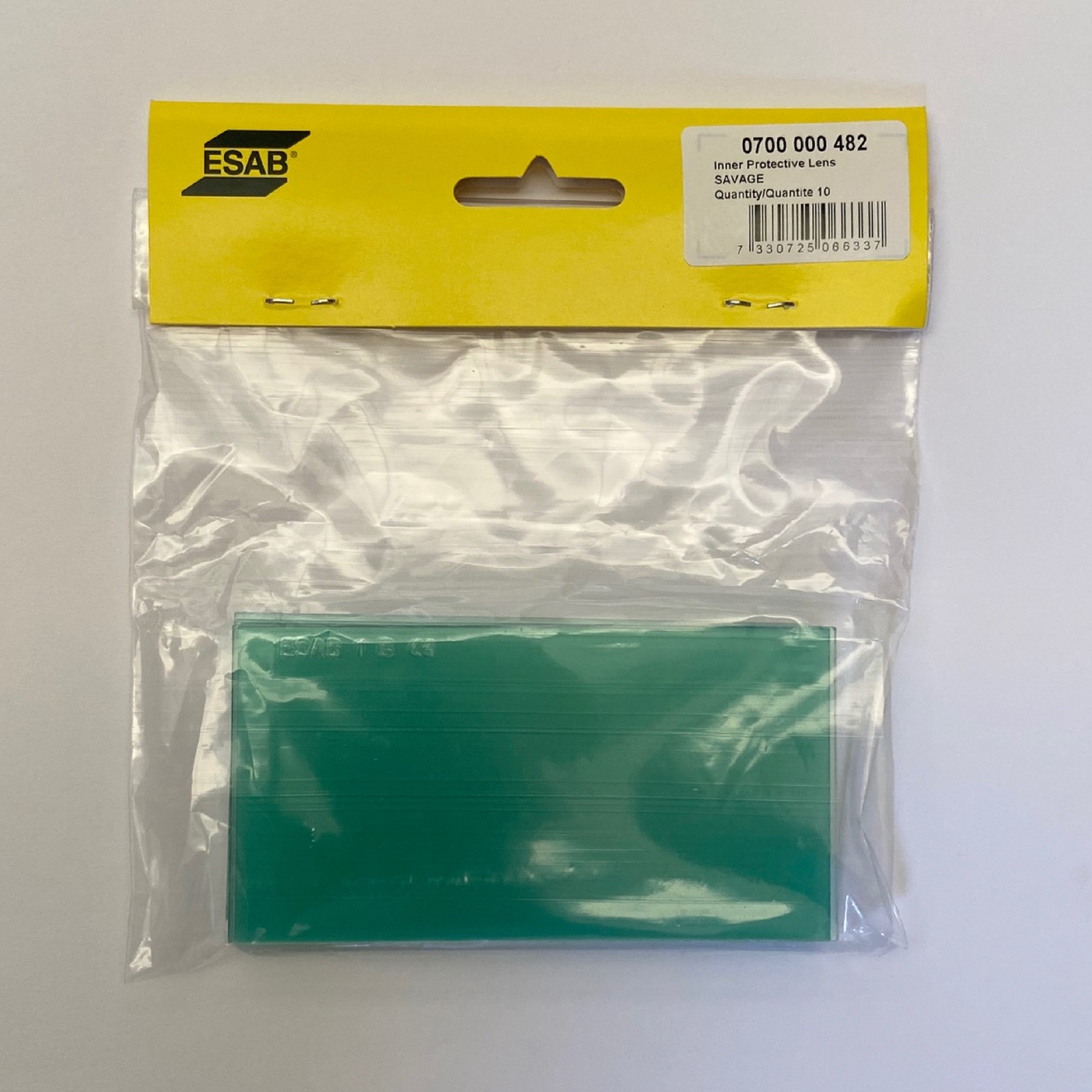 Vetri Esterni 0700000010 Per Maschera ESAB Warrior Tech E Savage A40 - Confezione Da 10 Pezzi - Foto 9